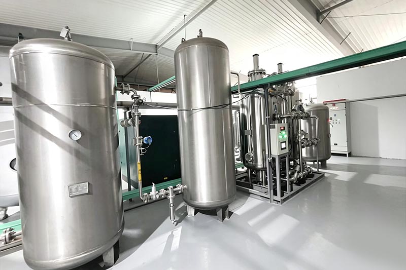 Ban200-49 Generador de nitrógeno de acero inoxidable dedicado con batería de litio en el sitio